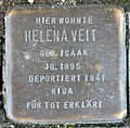 Stolperstein für Helena Veit (Poststraße 17)