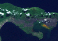 Tavurvur from space