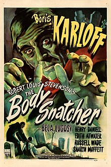 Description de l'image The Body Snatcher (1945 poster).jpg.