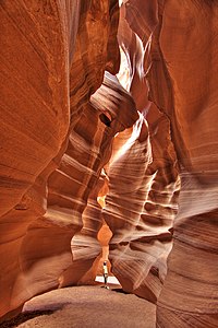 Antelope Canyon, by Luca Galuzzi