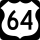 U.S. Highway 64 Business marker