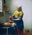 מוזגת החלב מאת יוהנס ורמיר - 1658 - 1660