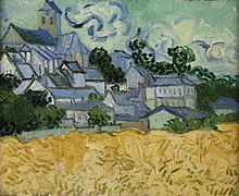 Vincent van Gogh, View of Auvers with Church (1890)