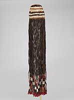 Wig Headdress, Wari People, 600–1000 CE, Brooklyn Museum