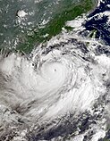 Typhoon Yagi over the South China Sea