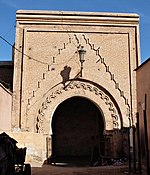 The inner (western) entrance of Bab Debbagh (facing the city)