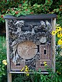 Insect hotel in the botanical garden of Heidelberg, Germany
