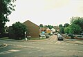 Calthorpe houses near Banbury's Morrison's store. Judging by the type of housing sock, the red and white houses were part of the lot erected in the late 1940's.