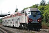 A Caltrain express train