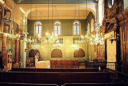 La synagogue de Carpentras, la plus ancienne synagogue de France en service aujourd'hui.