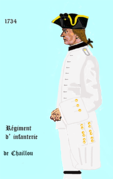 Uniforme de 1734 à 1762