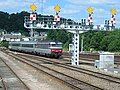 A Corail Intercity arriving at the station