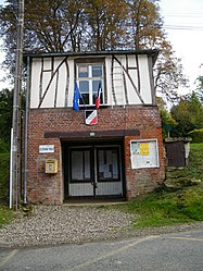 The town hall in Courcelles-sous-Thoix