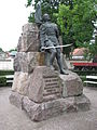Copy of the original memorial to the fallen of Estonian War of Independence, Kuressaare
