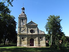 Façade de l'église.