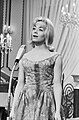 Isabelle Aubret, winner of the 1962 contest for France.