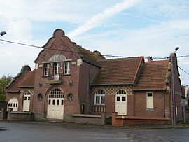 The town hall in Fresnoy-lès-Roye