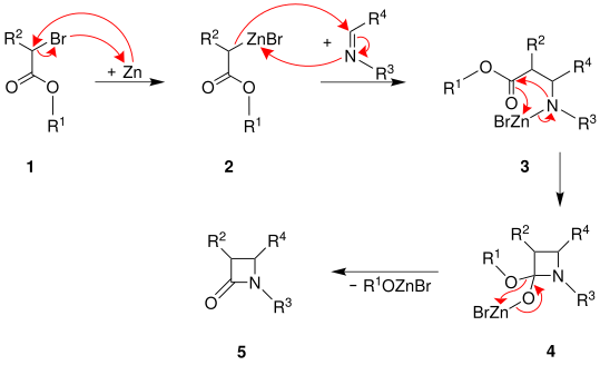 Gilmann-Speeter-Kondensation: Mechanismus