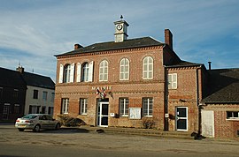 The town hall in Grandcourt