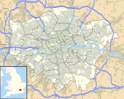 Woolwich Garrison is located in Greater London