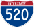 Interstate 520 marker