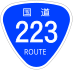 National Route 223 shield