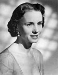 Publicity photo of Jessica Tandy in the 1950s.