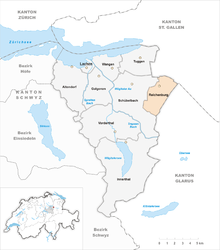 Reichenburg – Mappa