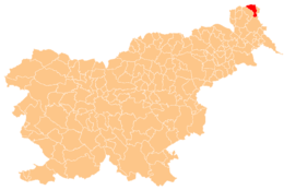 Šalovci – Mappa