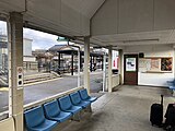 駅舎内（2018年1月）