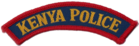 The Kenya Police patch.