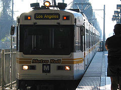 Train de la ligne A à Willowbrook.