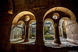 Cloître de l'abbaye du Thoronet.