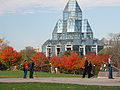 Since 1988, the north end of Major's Hill has been framed by the new National Gallery of Canada building.