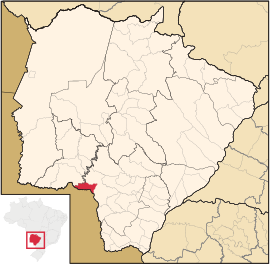 Lage von Antônio João in Mato Grosso do Sul