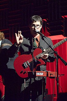 Michael Hearst performing at Joe's Pub in New York, NY.