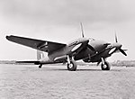 A de Havilland Mosquito bomber in Australia. This aircraft was operated by No. 5 Operational Training Unit but No. 94 Squadron's aircraft would have been almost identical.