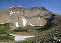 Mount Siyeh and Preston Park seen from Siyeh Pass