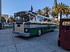 San Francisco Municipal Railway, historic Twin Coach 44-D bus (fleet number 0163) at Muni Heritage Weekend 2023