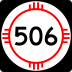 State Road 506 marker