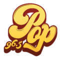 Logo de POP 96.5 du 22 septembre 2016 à juin 2021.