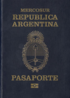 Argentine passport