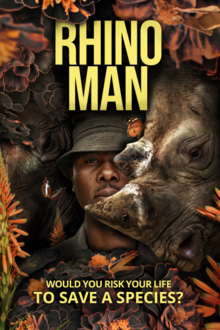 Rhino Man poster: artwork by Marcel van Luit