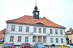 Town Hall in Reszel, seat of the gmina office