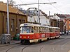 Tatra T3SUCS nr 7050 w Pradze. Obecnie kursuje w Charkowie.