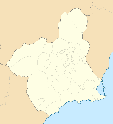 2018–19 Tercera División is located in Murcia