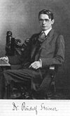 Rudolf Steiner in Berlin in 1900