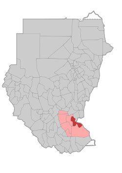 Akobo in South Sudan, after creation of new states