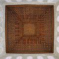 Wooden ceiling of the main hall