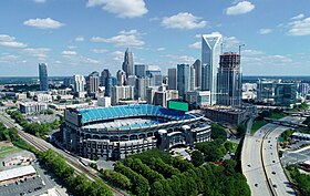 Uptown Charlotte Skyline